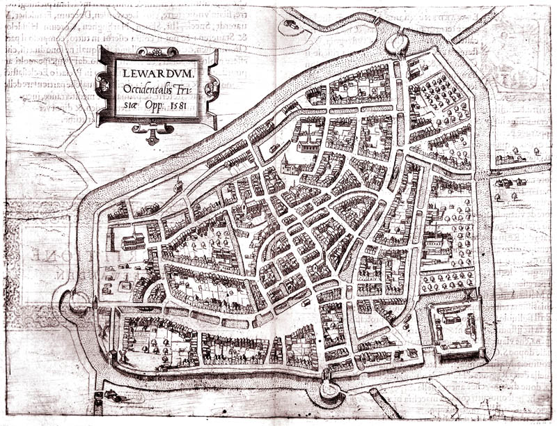 Leeuwarden 1581 Guiccardini